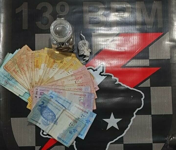 Imagem de compartilhamento para o artigo Casal é preso por tráfico de drogas após fuga de motocicleta, em Paranaíba da MS Todo dia